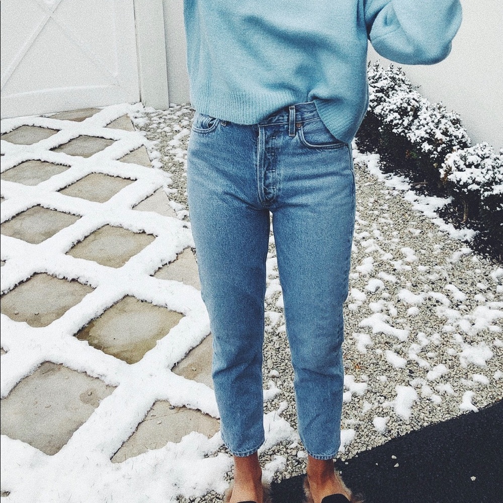 AGOLDE HIGH RISE RILEY